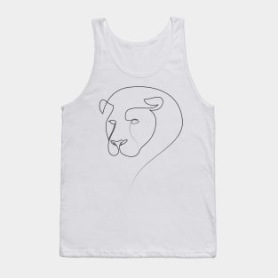 Linear Lion Tank Top